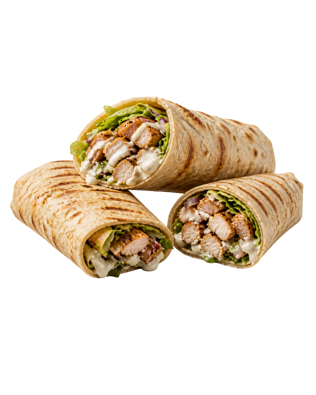 Garlic Chicken Wrap