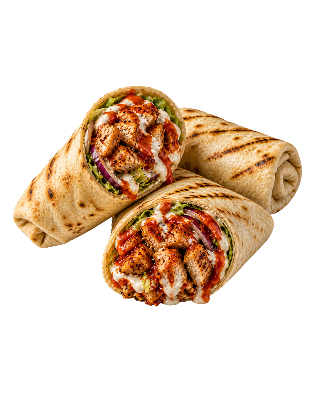 Spicy Garlic Chicken Shawarma